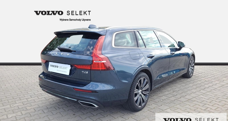 Volvo V60 cena 139777 przebieg: 56700, rok produkcji 2019 z Gostyń małe 529